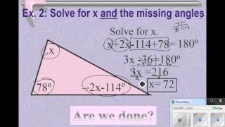 #13 Triangle Sum Theorem