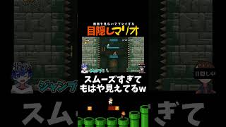 最後、もはや見てる！？ｗｗ【目隠しマリオ】