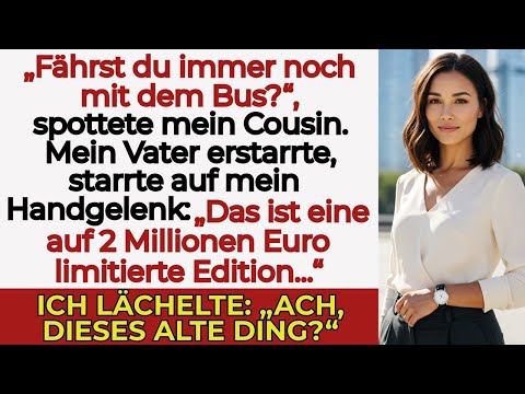 „Beim Familienessen nannten sie mich pleite – dann fesselte meine Uhr den Blick meines Vaters“