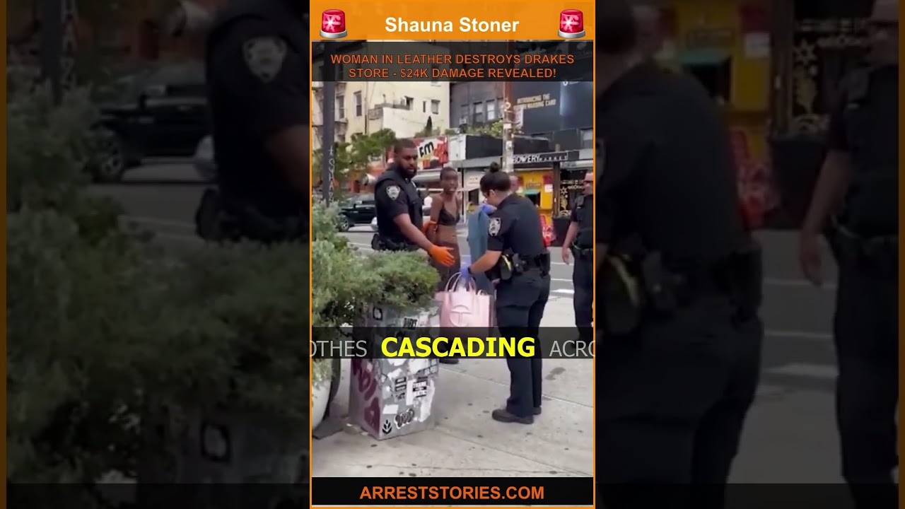 WOMAN IN LEATHER DESTROYS DRAKES STORE - $24K DAMAGE REVEALED!