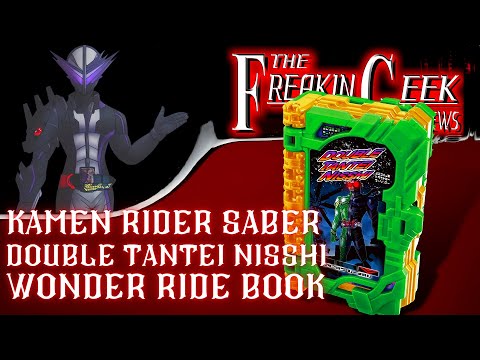 Kamen Rider Saber DX DOUBLE TANTEI NISSHI WONDER RIDE BOOK: EmGo's Reviews N' Stuff