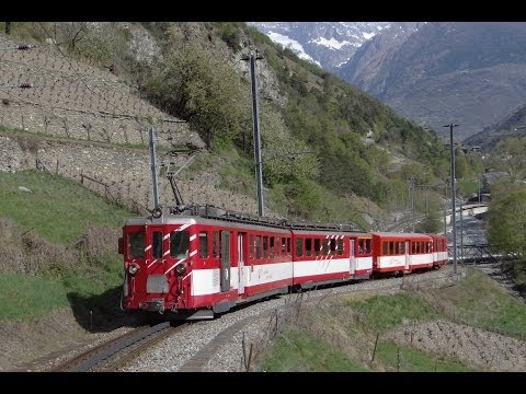 Unterwegs zum Matterhorn - Abschiedsfahrt ABDeh 8/8 - HD