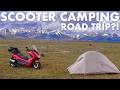 Riding A Scooter 700 Miles To Canada And Camping Along The Way
