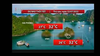 Dự báo thời tiết 22/7 mưa dông tiếp tục xảy ra từ bắc vào nam