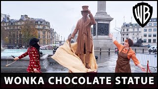 Wonka - Chocolate Statue Reveal - Warner Bros. UK & Ireland