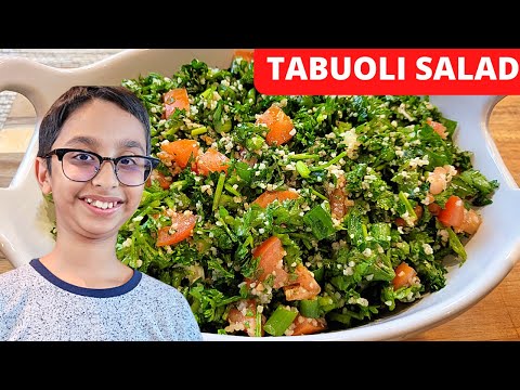 Tabouli Recipe With Bulgur Wheat Healthy | How To Make Tabouli Salad Recipe