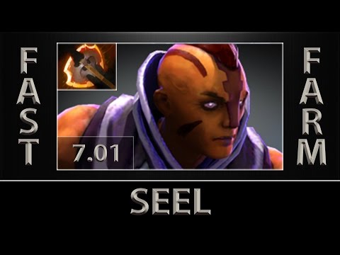 SeeL Anti-Mage Fast Farm ► 12min Battle Fury ► Dota 2 [7.01]