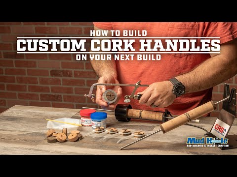 YouTube video about: How to make cork fishing rod handles?