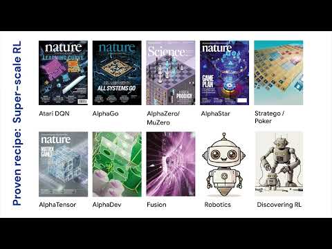 David Silver - Towards Superhuman Intelligence - RLC 2024