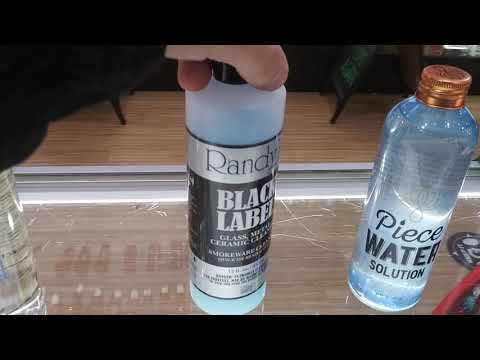 THE ABSOULT BEST WATER PIPE AND PIPE CLEANRS! Randys black label, piece water, DC glass cleaner