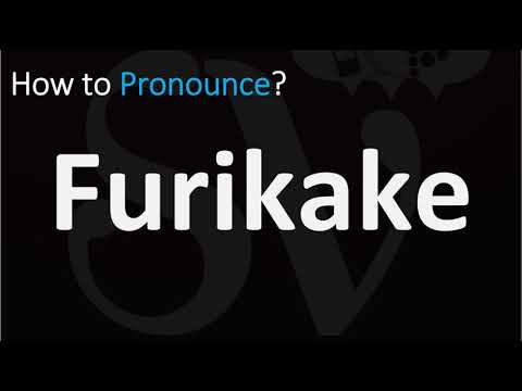 How to Pronounce Furikake Japanese VS English, Pronunciation