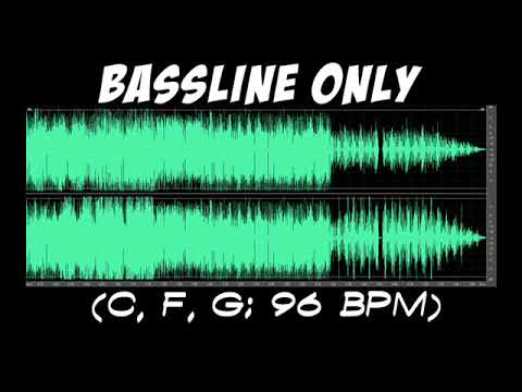 Bassline Only (C,F,G; 96 BPM)