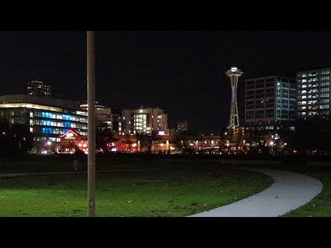 [4k] November 10th Seattle Night Walk