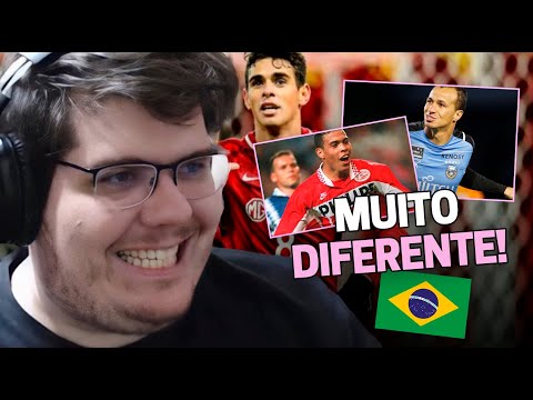 CASIMIRO REAGE: GOLS INCRÍVEIS DE BRASILEIROS PELO MUNDO - FUTEBOL NACIONAL | Cortes do Casimito