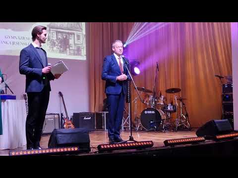 Pozdrav od Janka Jesenského k 70. výročiu gymnázia