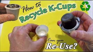 3 QUICK & EASY Steps To Completely Recycle K CUPS Coffee & Tea Pods