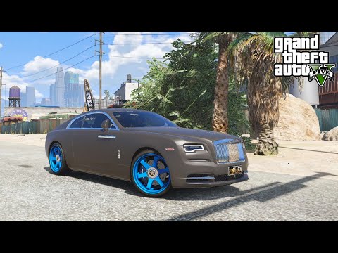 MOBIL SULTAN ANDARA ROLLS ROYCE WRAITH SUMPER MEWAH MATAF - GTA V MOD INDONESIA SULTAN UPIN IPIN
