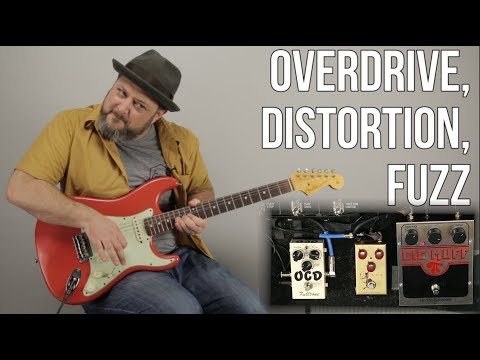 Overdrive, Distortion, Fuzz: What's the Difference? Marty Music Gear Thursday