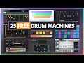 25 FREE Online Drum Machines To MAKE BEATS FOR FREE