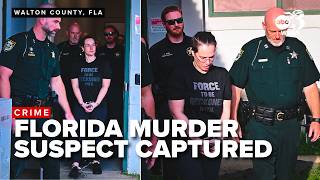 Florida murder suspect captured after nearly 2 months on the run