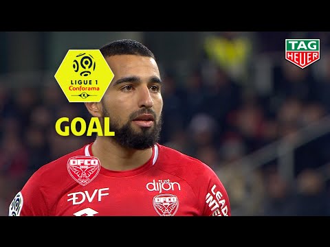 Goal Naim SLITI (13' pen) / Dijon FCO - Stade de Reims (1-1) (DFCO-REIMS) / 2018-19