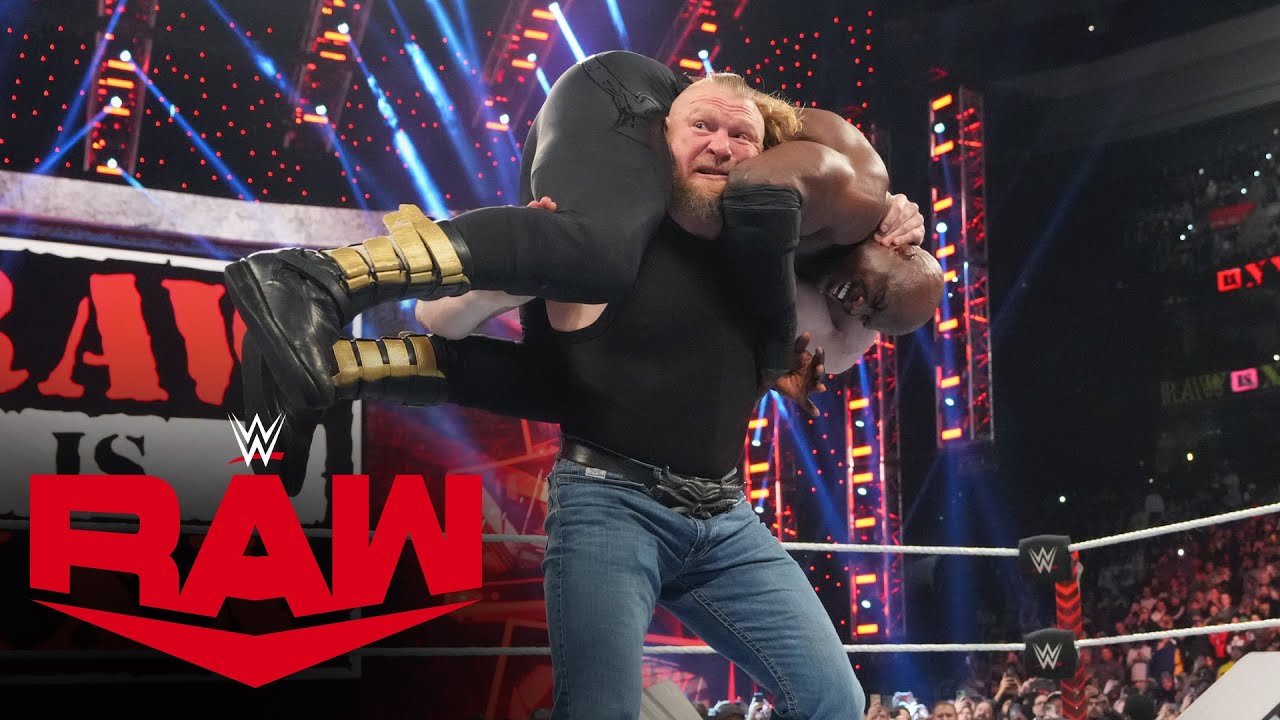 Brock Lesnar ruins Bobby Lashley's night