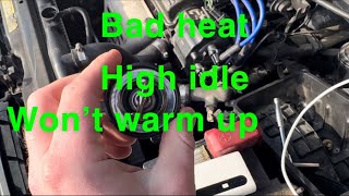 1993-1997 Toyota Corolla thermostat replacement