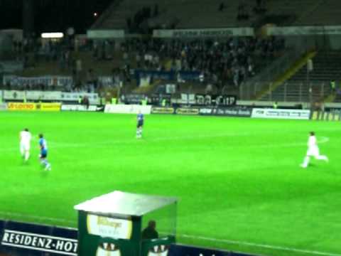 FC Saarbrücken vs. SV Darmstadt (13.09.11) - Freistoß Stiefler
