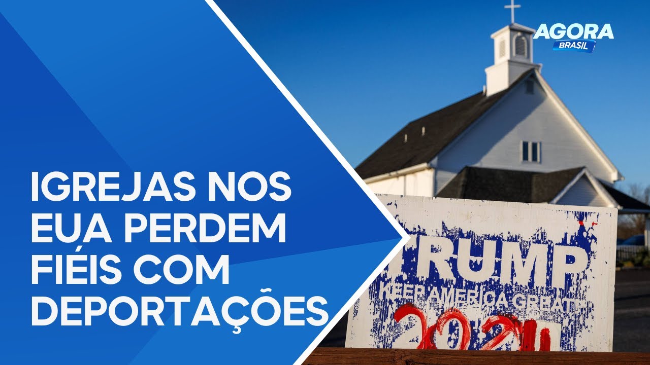 Igrejas brasileira nos EUA esvaziam com deportações de Trump e pastores ficam aflitos