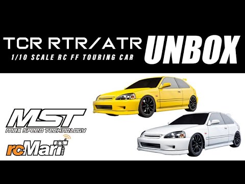 MST TCR-FF 257mm EK9 ARTR 1/10 RC Touring Car Unbox!