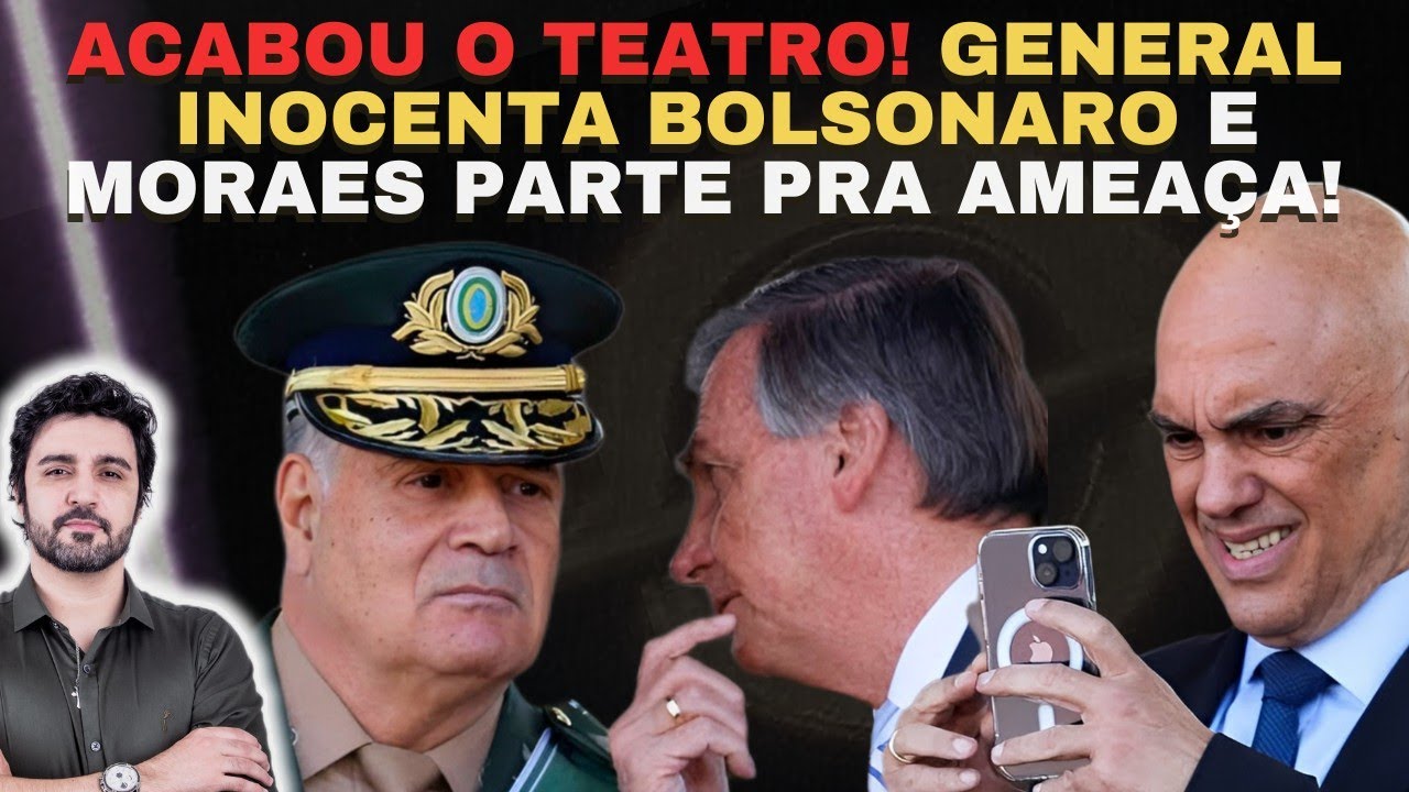 Depoimento de Freire Gomes Acaba com Teatro e Moraes Se Desespera de Raiva!