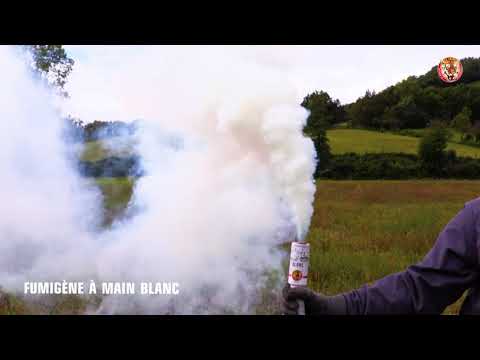 FUMIGÈNES À MAIN BLANCS