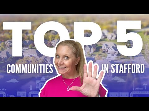 Top 5 Most Requested Subdivisions in Stafford, VA | Presented by Ginger Walker, Realtor®