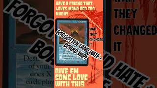 Land hate can be fun, JUST DONT DO IT TO ME #mtg #commander #edh #tcg #tradingcardgame  #kpop