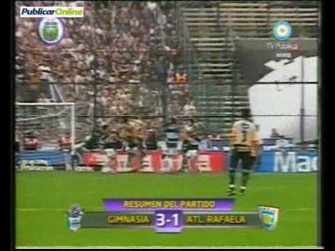 Gimnasia le ganó a Rafaela 3 a 1 Todos Los Goles
