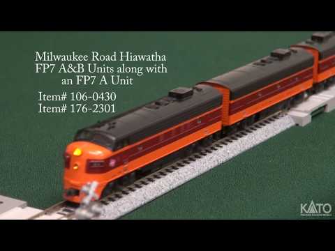 Kato Product Preview October 2017 - N Milwaukee Road Olympian Hiawatha