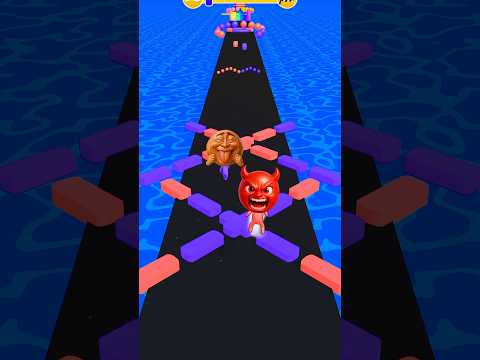 Blue 💙 vs Orange 🧡stickman funny troll Race #shorts #gaming #youtubeshorts