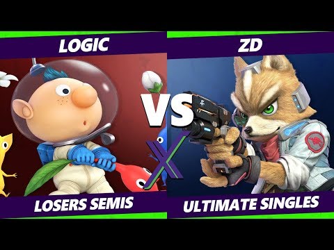 Smash Ultimate Tournament - Logic (Olimar) Vs. ZD (Fox, Falco) - S@X 291 SSBU Losers Semis