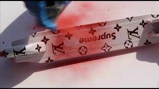 Supreme x LV Scooter.... Diy