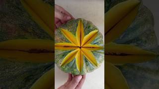 Pumpkin design easy | How to pumpkins | Pumpkin carving stencils | #shorts #art #food