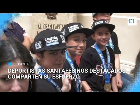 Reconocimiento a deportistas santafesinos destacados