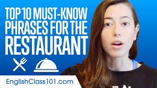 Top 10 Must-Know English Phrases For the Restaurant