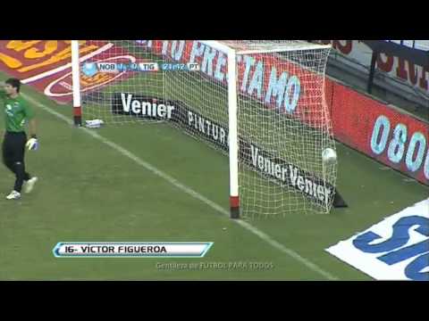 Gol de Figueroa Newell´s 1   Tigre 0  Torneo Final 2013