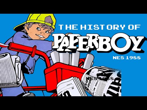 PAPERBOY -  All About The' Classic Newspaper Delivery Game (NES 1988)