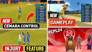 Real Cricket 24 New Update Full Review | New Camera Angle Control New Stedium | New Gameplay Video