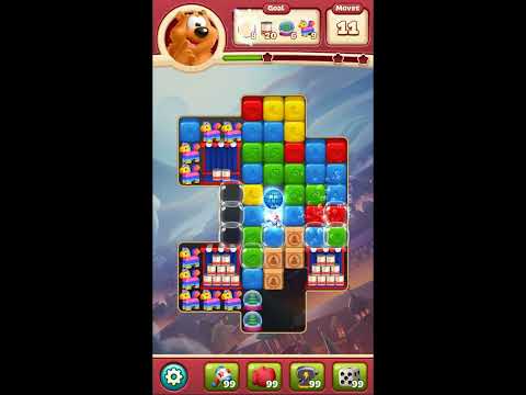 Toon Blast Level 7191 - NO BOOSTERS 🐻🐺🐱 | SKILLGAMING ✔️