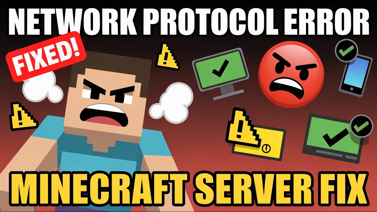 Fix Network Protocol Error in Minecraft