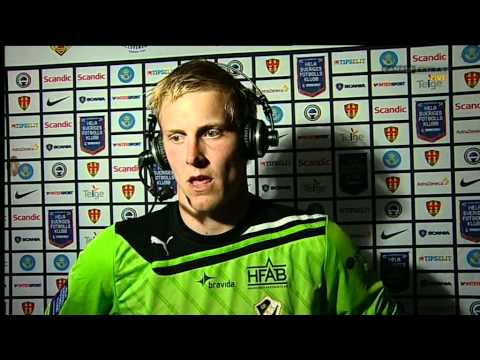 Kalle Johnsson (goal keeper) Post Match Interview