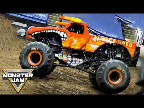 El Toro Loco Driver Kayla Blood's Sidewall Save Baltimore | Monster Jam