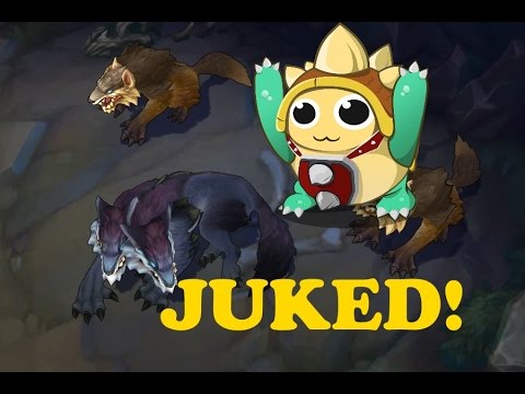 League of legends: Rammus gets juked by Wolf
